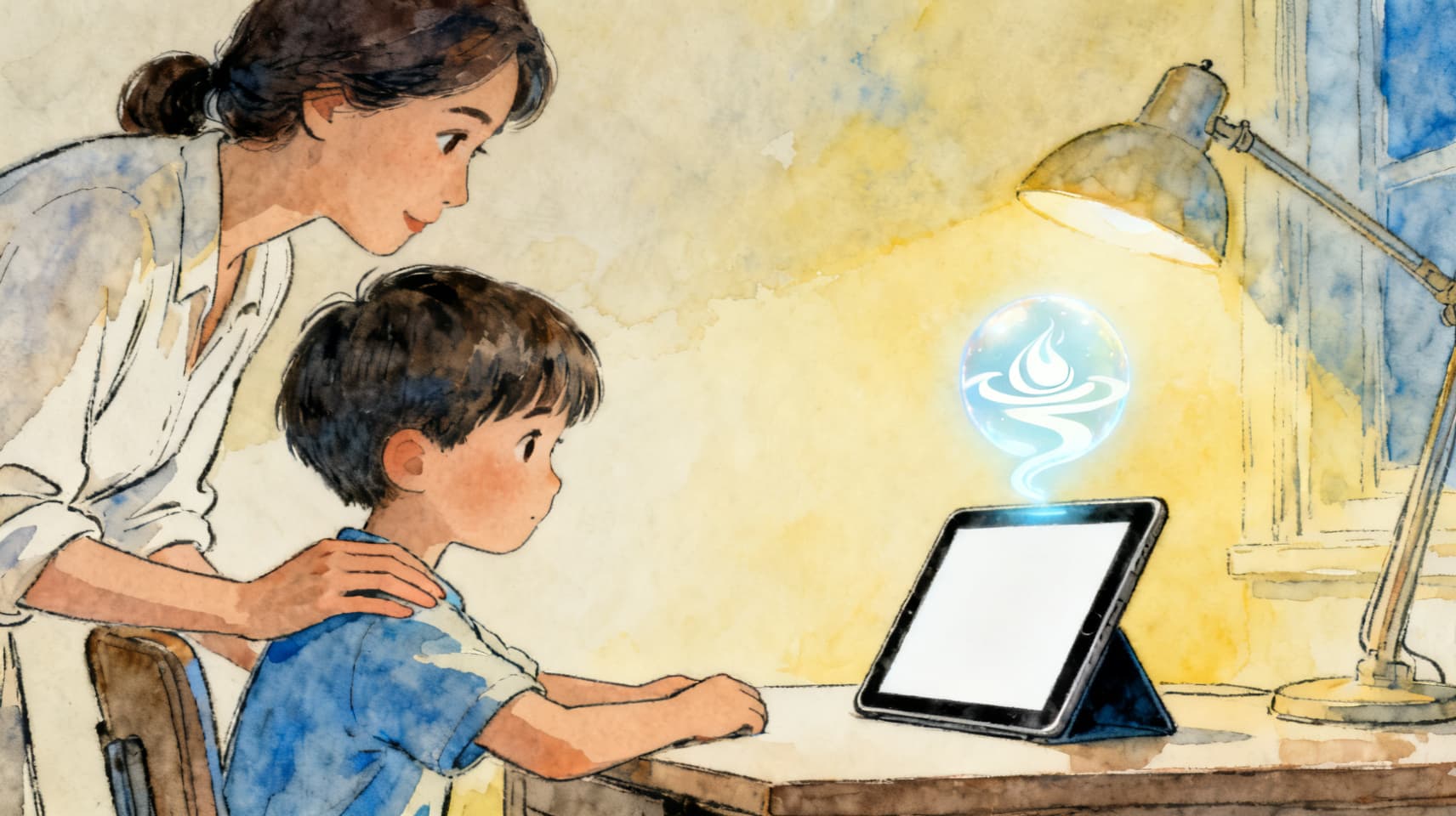 Illustration for "Is Google Gemini Safe for Kids?"