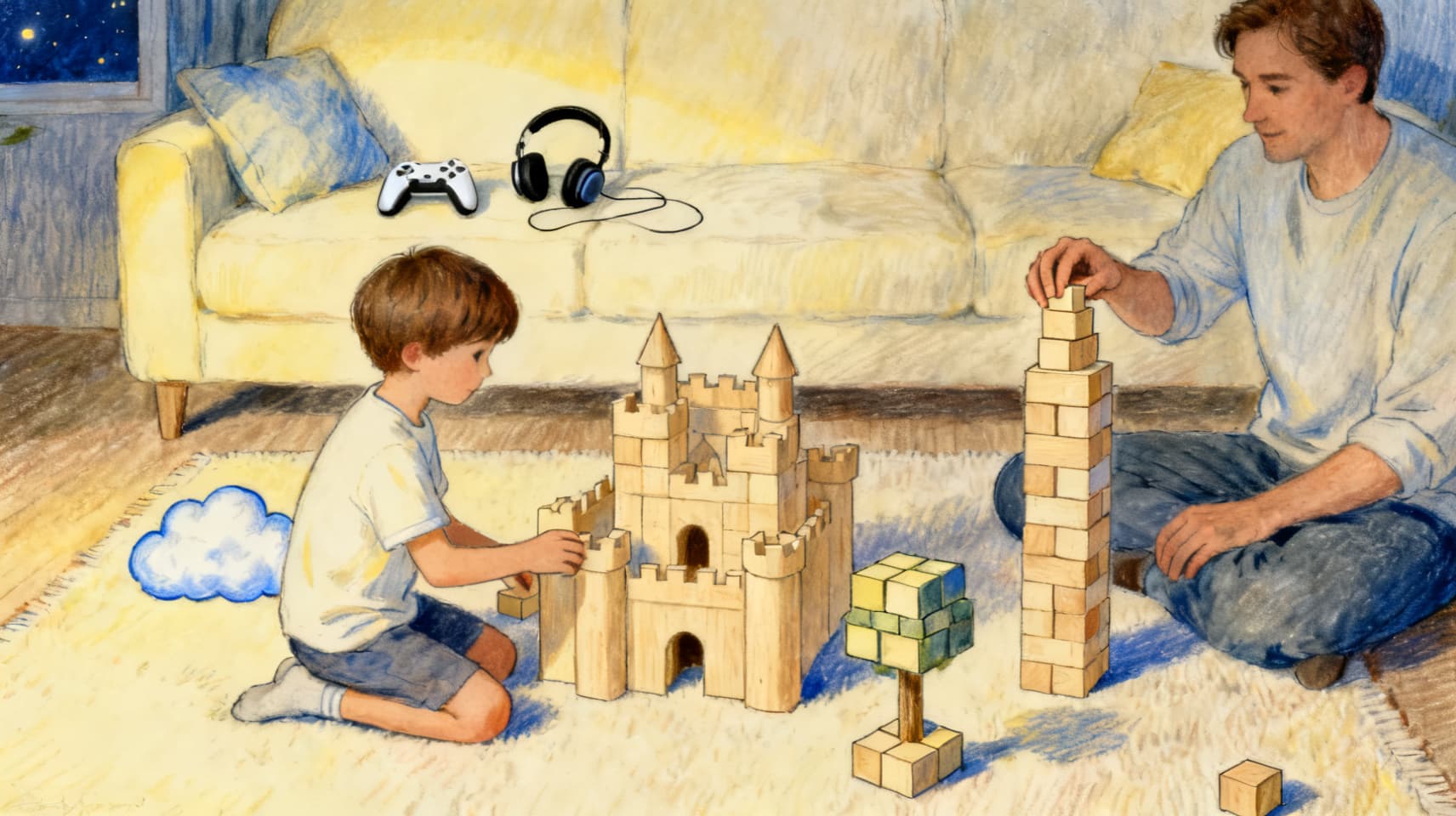 Illustration for "Is Minecraft Safe for Kids?"