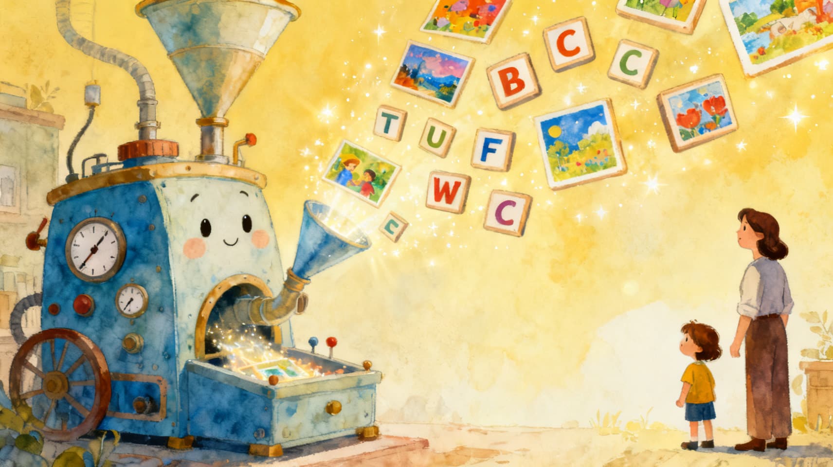 Illustration for "What Is Generative AI? A Parent's Guide"